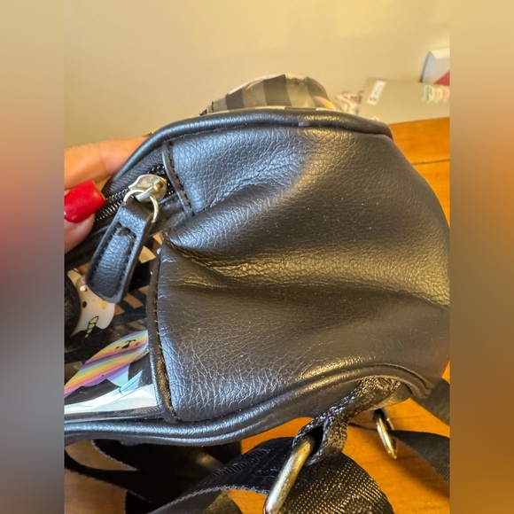 BETSEY JOHNSON Unicorn Cat Full Size Backpack Rainbow Unicorncore Kitty Bag - Picture 8 of 10